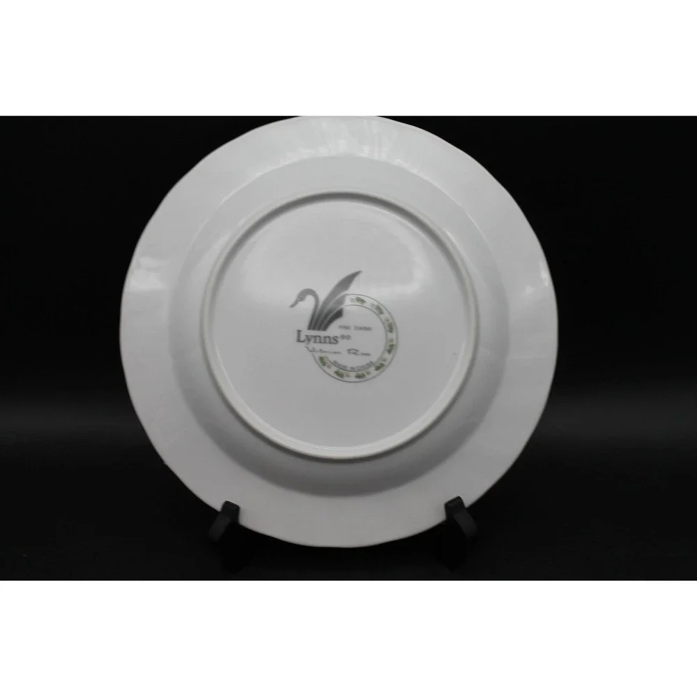 Lynns Victorian Rose Fine China 10.5